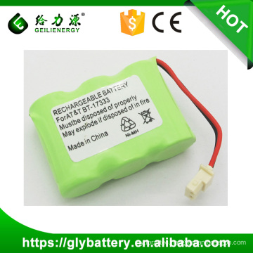 best price 3.6v nimh battery pack replacement for BT-17333 cordless phone battery